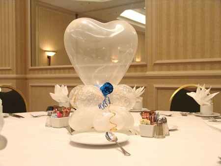 Casamiento con globos