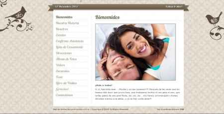 Web de casamiento