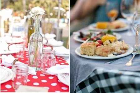 Mantelería de casamiento