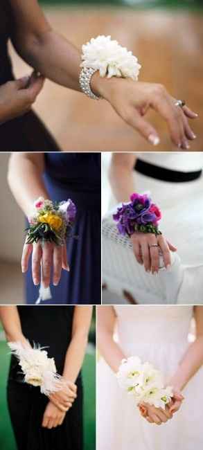 Corsages de novia