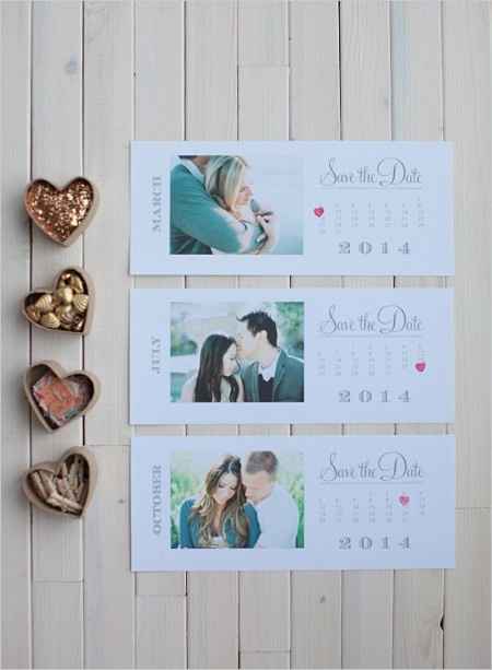 DIY save the date