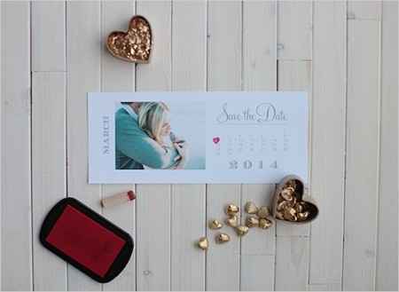 DIY Save the date