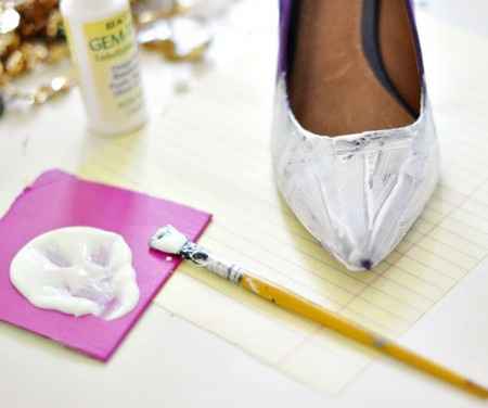 DIY zapatos de novia