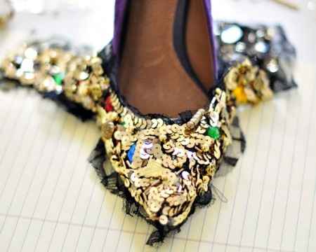 DIY zapatos de novia