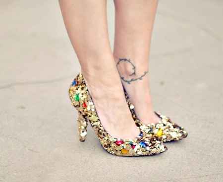 DIY zapatos de novia