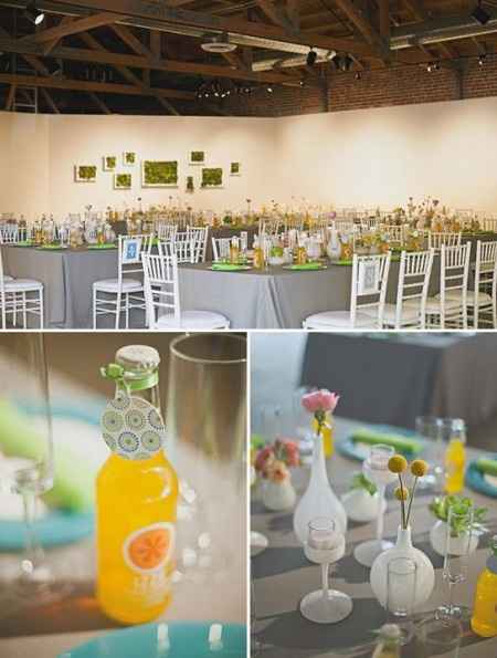 Casamiento vintage moderno