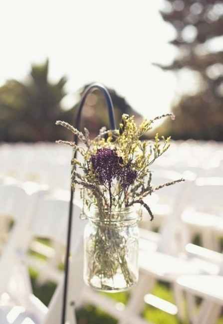 Casamiento con lavanda