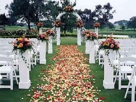 Ceremonia al aire libre