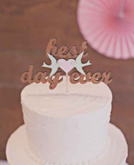 Topper torta casamiento