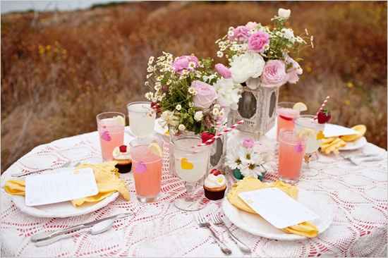 Decoración del casamiento