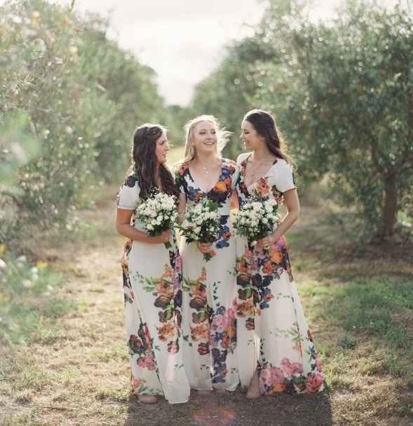 Tendencias en vestidos de damas