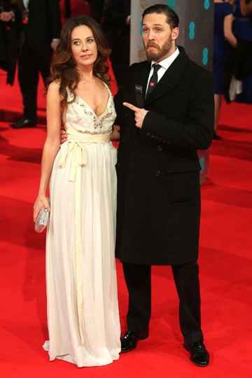 Tom Hardy y Kelly Marcel