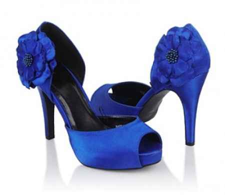 Zapatos azules