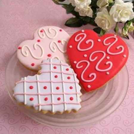 Galletas dulces San Valentín