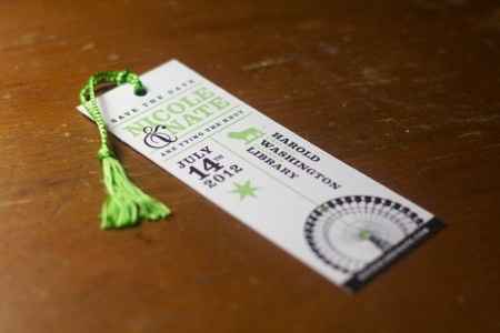 Save the Date bookmark