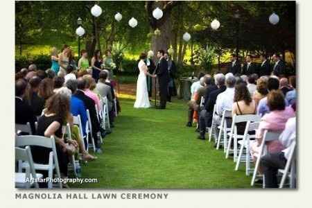 Casamiento al aire libre