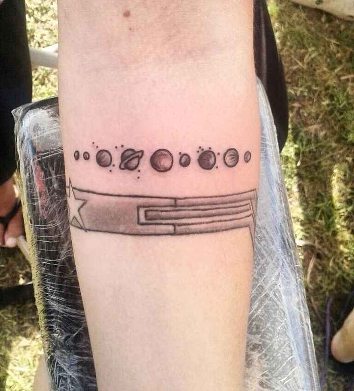 Este es el tatuaje que me hice el ultimo día de la Conve