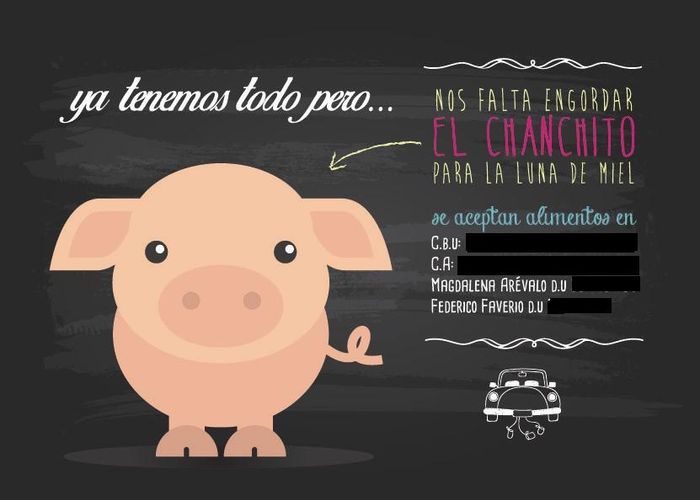 Tarjeta para el regalo