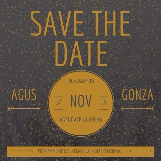 Save the date