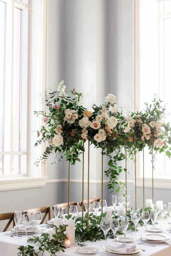 Ya tenés los centros de mesa? Mirá estos arreglos florales originales