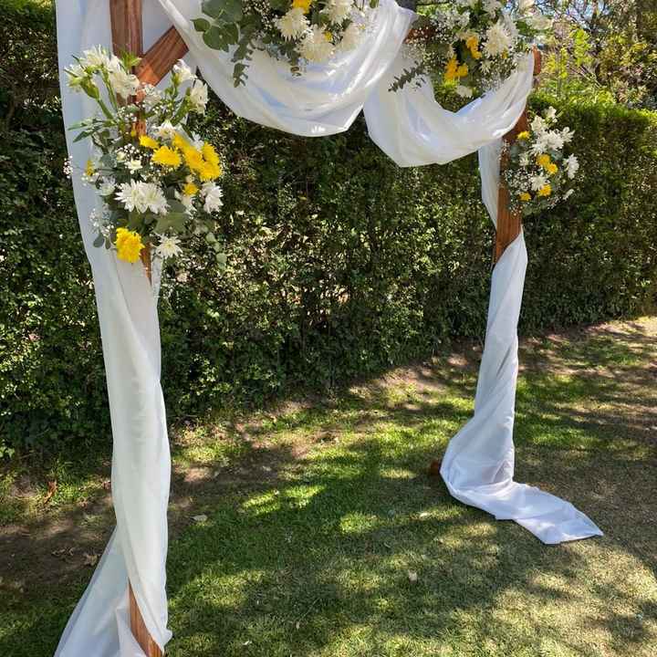 Altar de ceremonia: 3 ideas con flores💐 - 2