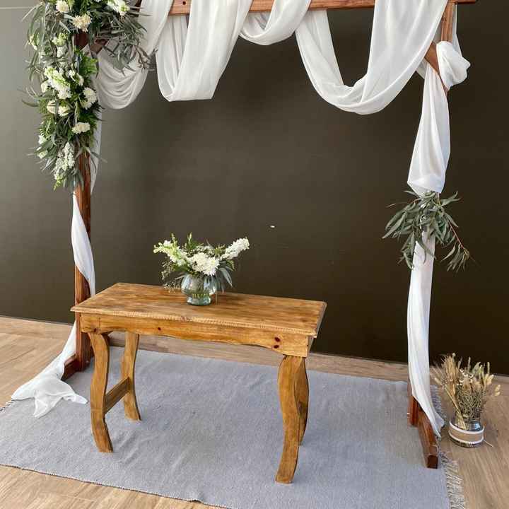 Altar de ceremonia: 3 ideas con flores💐 - 3