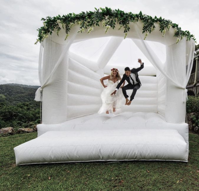 ¿Querés JUGAR y REIR en un Casamiento al Aire Libre?  ¡Mirá esta idea!👇🤣 1