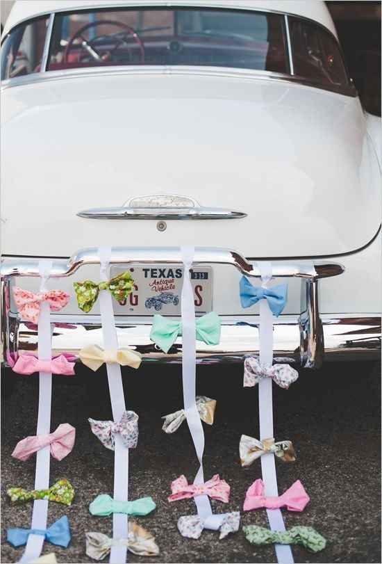 Ideas para decorar el auto el día de la boda - 2