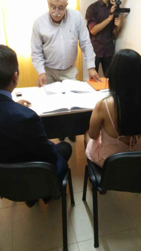 Ya somos señor Aquino y señora Borrini ❤ - 1