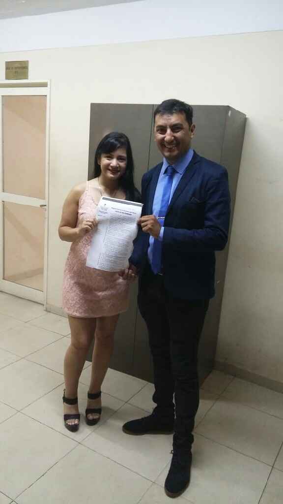 Ya somos señor Aquino y señora Borrini ❤ - 2