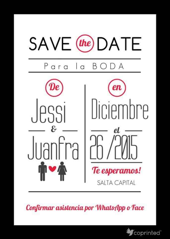 Mi save the date!! - 1