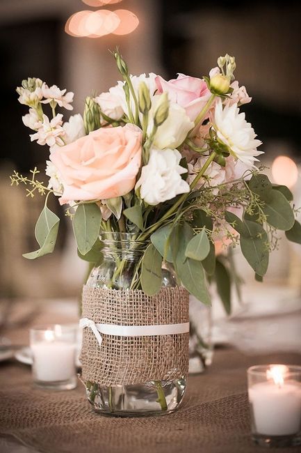 ¡Inspiraciones de decoración con arpillera para tu casamiento! 9