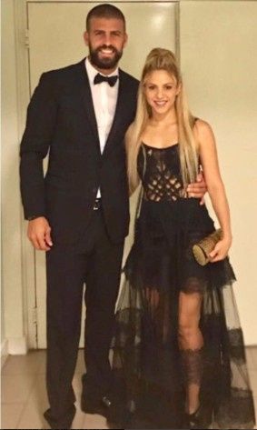 3. Pique y Shakira
