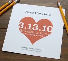 save the date
