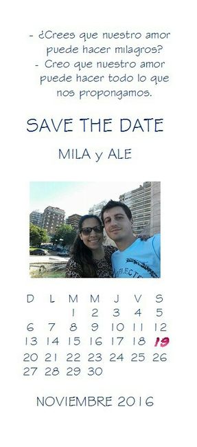 Save the date: ¿Impreso o digital? - 1
