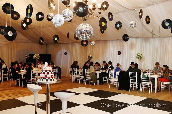 Deco boda musical