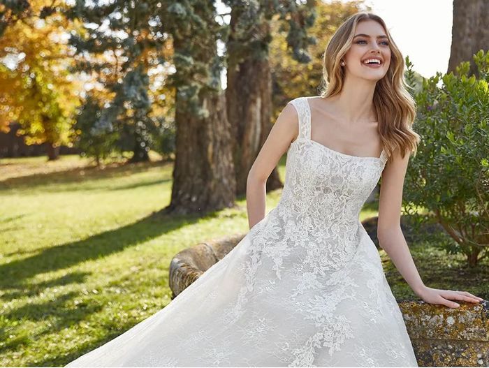 ¿Qué tipo de escote llevará tu vestido de novia? 1