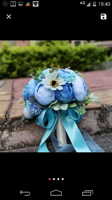 Que dificil encontrar un ramo azul!!!?? - 1