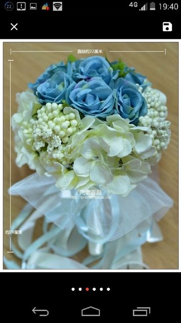Que dificil encontrar un ramo azul!!!?? - 2
