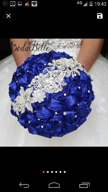 Que dificil encontrar un ramo azul!!!?? - 4