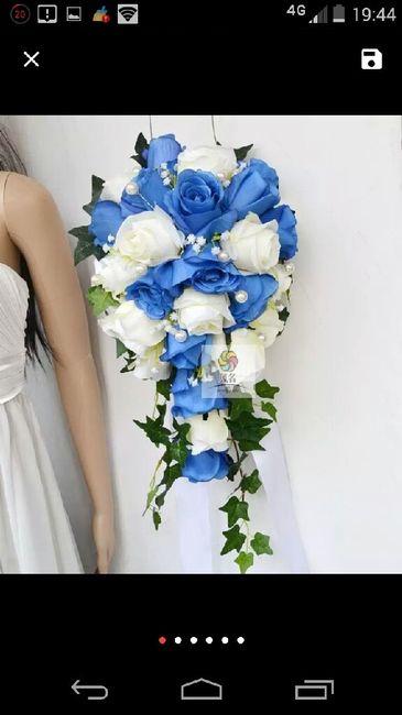 Que dificil encontrar un ramo azul!!!?? - 6