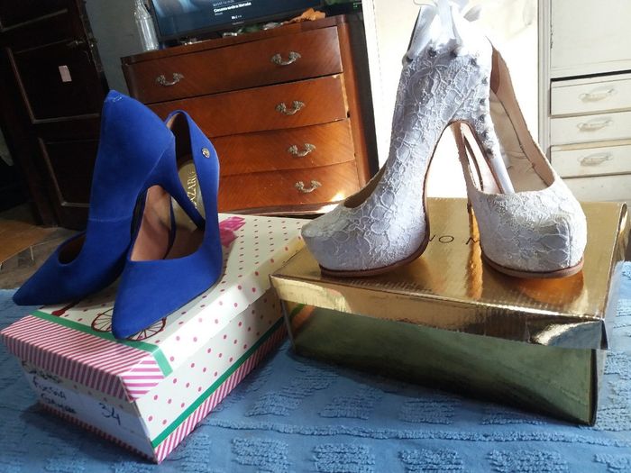 ¡Zapatos Azules para novias! ¡Votá uno! 💙 8
