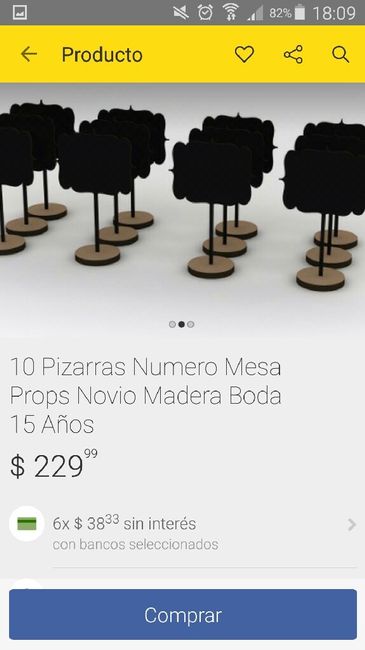 Mis numeradores de mesa - 2