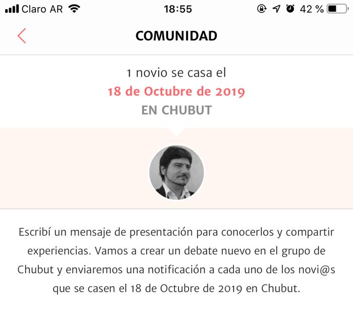 Novios que nos casamos el 18 de Octubre de 2019 en Chubut - 1
