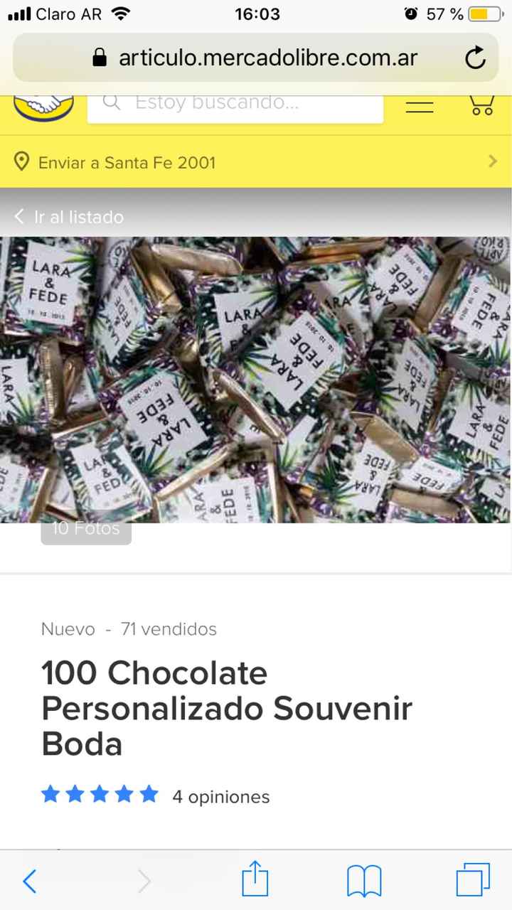 Chocolate para regalar - 1