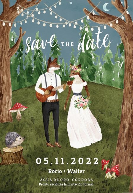 Nuestro save the date! 1