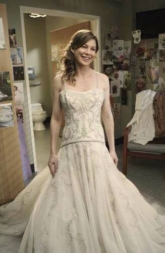 Inspiracion vestidos de bodas de series: Grey's Anatomy 5