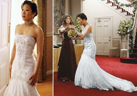 Inspiracion vestidos de bodas de series: Grey's Anatomy 2