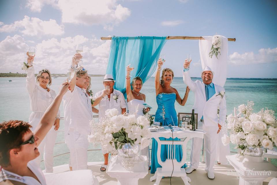 Casamiento en el caribe