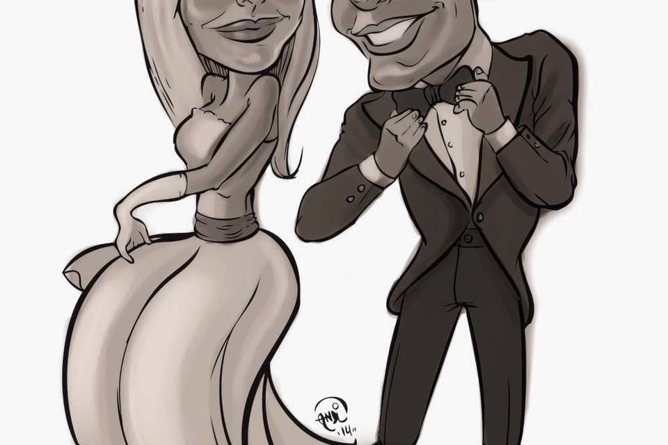 Andrea Toledo Caricaturas